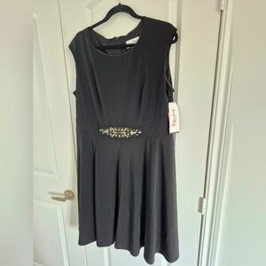 NWT Joseph Ribkoff Black Dress, Size US 18